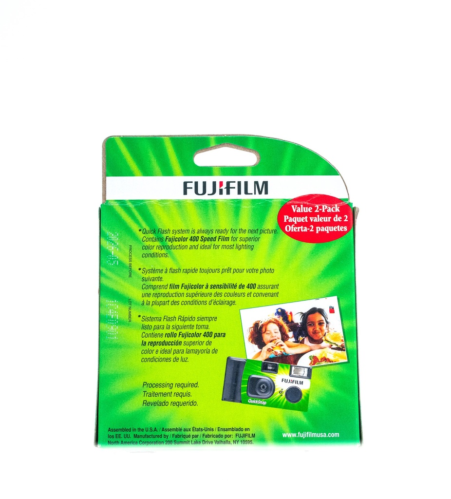 FujiFilm QuickSnap 2 Pack